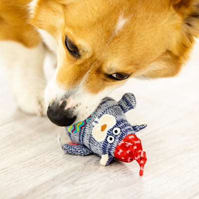 GiGwi Plush Friendz - Owl Dog Toy For Small Dog