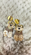 Shopthepaw Acrylic Earrings Dog Breed Series- Cavapoo Cream - Human - shopthepaw - Shop The Paw