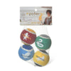 Harry Potter 4PK Hogwarts Pride Pet Tennis Balls - Dog Toys - Harry Potter - Shop The Paw