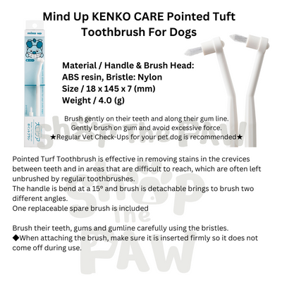 Mind Up Nyanko Care & Kenko Care Toothbrush for Cats & Dogs