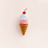 The Foggy Dog Ice Cream Interactive Snuffle Dog Toy
