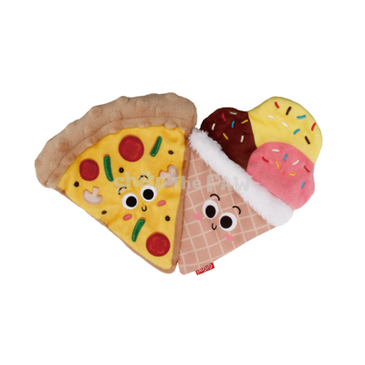 GiGwi Reversible Pizza & Ice Cream Snuffle Dog Toy - Dog Toys - GiGwi - Shop The Paw