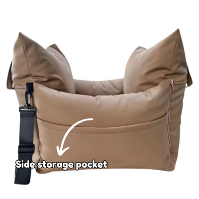 ShopThePaw Pet Car Seat - Matcha / Bagel