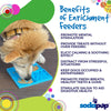 Sodapup - E-mat (Enrichment Licking Mat) - Sky Design - Toys - Sodapup - Shop The Paw