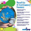 Sodapup - E-mat (Enrichment Licking Mat) with suction cups - Lighthouse