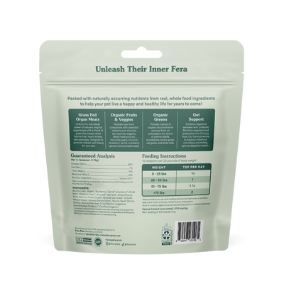 Fera Pet Whole Food Multivitamin for Dogs and Cats