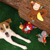 GiGwi Plush Friendz with Squeaker & Crinkle Paper - Monkey - Dog Toys - GiGwi - Shop The Paw