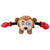 GiGwi Rock Zoo Bungee Arm with Squeaker & Crinkle Paper -  Monkey - Dog Toys - GiGwi - Shop The Paw