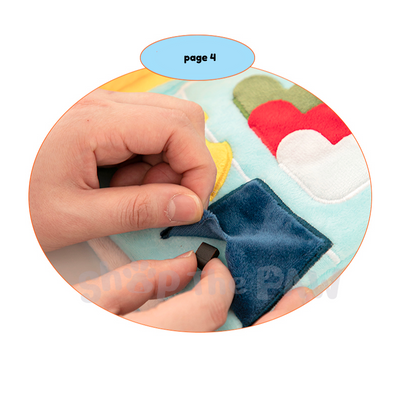 Bite Me Laundry Day Book Nose Work Dog Toy - Toys - BiteMe - Shop The Paw