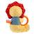 GiGwi Plush Friendz with Squeaker and TPR Ring- Lion - Dog Toys - GiGwi - Shop The Paw