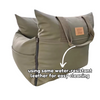 ShopThePaw Pet Car Seat - Matcha / Bagel