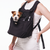 Pups & Bubs Let's Adventure Pet Carrier / Front & Backpack (Black) - Pet Carriers & Crates - Pups & Bubs - Shop The Paw