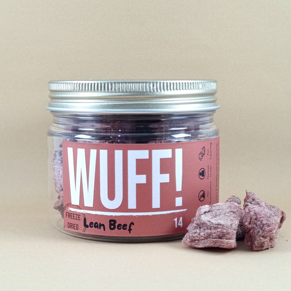 Wuff Freeze Dried Pet Treats Lean Beef Shop The Paw