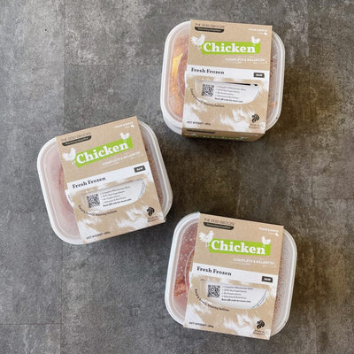 The Dog Grocer Cat Meals – Raw Chicken (NRC Balanced) - Non-prescription Cat Food - The Dog Grocer - Shop The Paw
