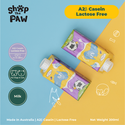 aTwoValley Dog Cat Lactose Free Pet Milk | A2β-casein - 200ml