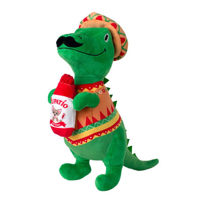 Fringe Studio Fiesta Saurus Rex Plush Dog Toy - Toys - Fringe Studio - Shop The Paw