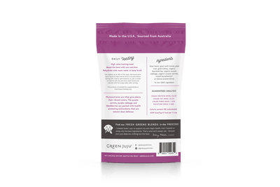 Green Juju Freeze-dried Treats/Toppers | Goat Purple (2 Sizes)
