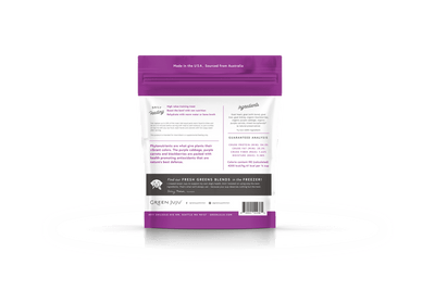 Green Juju Freeze-dried Treats/Toppers | Goat Purple (2 Sizes)
