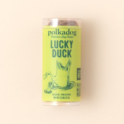 [SHORT EXP] Polkadog Training Bits Mini Tube - Lucky Duck Dog Treats
