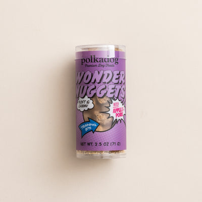 [SHORT EXP] Polkadog Pork & Apple - Wonder Nuggets Mini Tube Dog Treats