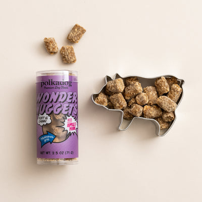 [SHORT EXP] Polkadog Pork & Apple - Wonder Nuggets Mini Tube Dog Treats