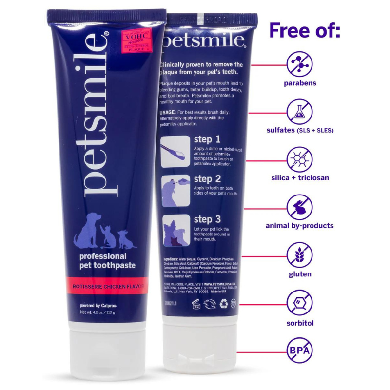 Petsmile dog toothpaste hot sale