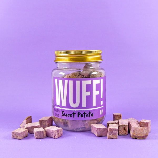 Wuff Freeze Dried Pet Treats Sweet Potato Shop The Paw
