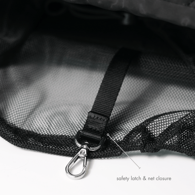[Pre-Order] Pups & Bubs Cloud Crossbody Pet Carrier (Black) - Pet Carriers & Crates - Pups & Bubs - Shop The Paw