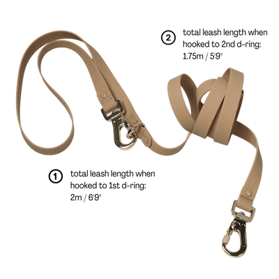 [PRE-ORDER] Pups & Bubs Roam Multi-Way Leash (Space) - Pet Leashes - Pups & Bubs - Shop The Paw