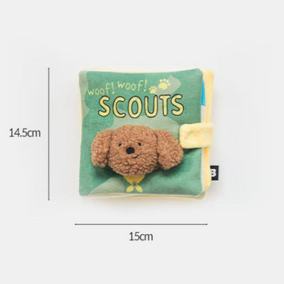 Bite Me Scouts Book Nose Work Dog Toy - Toys - BiteMe - Shop The Paw