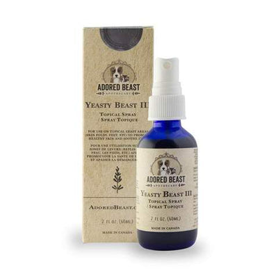 Adored Beast Yeasty Beast Topical Spray 60ml - for dogs only | Supplement | Adored Beast - Shop The Paws