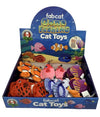 fabcat ®  Gone Fishing Catnip Interchangeable Plush Cat Toy - Toys - fabcat® - Shop The Paw
