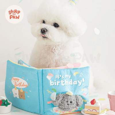 Bite Me Birthday Book Nose Work Dog Toy - Toys - BiteMe - Shop The Paw