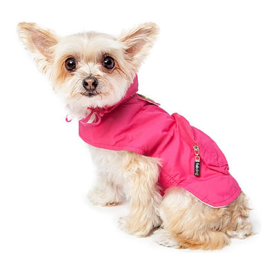 fabdog ® Packaway Raincoat | Blue - Dog Apparel - fabdog® - Shop The Paw