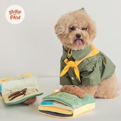 Bite Me Scouts Book Nose Work Dog Toy - Toys - BiteMe - Shop The Paw