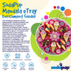 Sodapup - eTray (Enrichment Tray) - Mandala Yellow - Toys - Sodapup - Shop The Paw