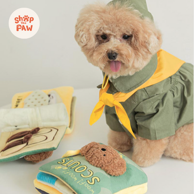 Bite Me Scouts Book Nose Work Dog Toy - Toys - BiteMe - Shop The Paw