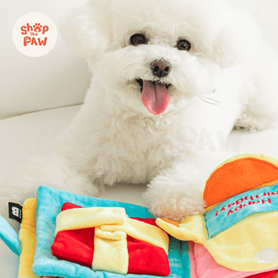 Bite Me Birthday Book Nose Work Dog Toy - Toys - BiteMe - Shop The Paw