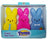 Peeps Bunny Squeaky Vinyl Dog Toys (Pack of 3) - Dog Toys - Peeps - Shop The Paw