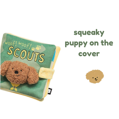 Bite Me Scouts Book Nose Work Dog Toy - Toys - BiteMe - Shop The Paw