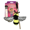 Meowijuana - Get Buzzed Refillable Bee With Wand Catnip Cat Toys | Toys | Meowijuana - Shop The Paws