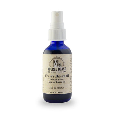 Adored Beast Yeasty Beast Topical Spray 60ml - for dogs only | Supplement | Adored Beast - Shop The Paws