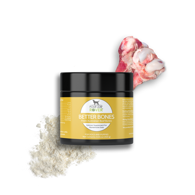 Four Leaf Rover Better Bones - Dried Beef Bones - Supplement - Four Leaf Rover - Shop The Paw