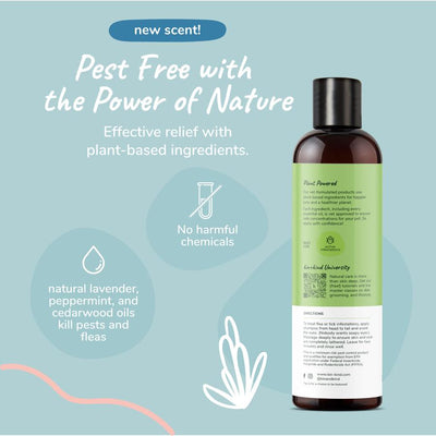 Kin+Kind Flea|Tick (Natural Shampoo for Dogs+Cats) - Lavender [NEW LOOK] - Grooming - Kin+Kind - Shop The Paw