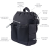 Pups & Bubs Everyday Dog Walking Bag (Black) - Pet Carriers & Crates - Pups & Bubs - Shop The Paw
