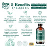 Fera Pet Organics Vegan Omega-3, 6, 9s Algae Oil Dogs & Cats (8oz) - Supplement - Fera Pet Organics - Shop The Paw