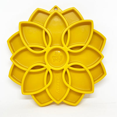 Sodapup - eTray (Enrichment Tray) - Mandala Yellow - Toys - Sodapup - Shop The Paw