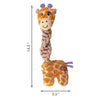 KONG Knots Twists Giraffe Dog Toy - Toys - Kong - Shop The Paw