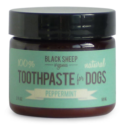 Black Sheep Organics Peppermint Toothpaste for Dogs (Natural, Organic and Vegan) - Pet Oral Care Supplies - Black Sheep Organics - Shop The Paw