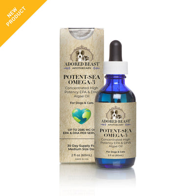 Adored Beast Potent-Sea Omega-3 EPA & DHA Algae Oil - Supplement - Adored Beast - Shop The Paw